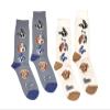 Bop Classy Mens Fun Novelty Crew Socks - 2 Pair Set (Dogs) view 1