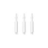 8 Flight Regular-Spin White Short 19mm Pack of 3 Shafts view 2