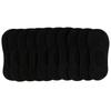 BOOPH 10 Pairs Girls Boys Socks Kids No Show Socks Toddlers Girl Anti-slip Ankle Low Cut Sock 3-4 Years Black view 1