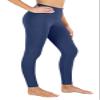 PHISOCKAT High Waist Yoga Pants Women with Pockets, Leggings for Women Tummy Control, Workout Leggings Navy view 2