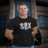 36 and Oh! Sox Southside Baseball T Shirt Vintage Distressed - Soft Style Black view 2