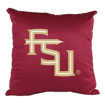 College Covers Everything Comfy Florida State Seminoles 16" Decorative Pillow Reversible 2 Unique Sides