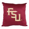 College Covers Everything Comfy Florida State Seminoles 16" Decorative Pillow Reversible 2 Unique Sides view 1