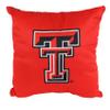 College Covers Everything Comfy Texas Tech Red Raiders 16" Decorative Pillow Reversible 2 Unique Sides view 1