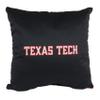 College Covers Everything Comfy Texas Tech Red Raiders 16" Decorative Pillow Reversible 2 Unique Sides view 2