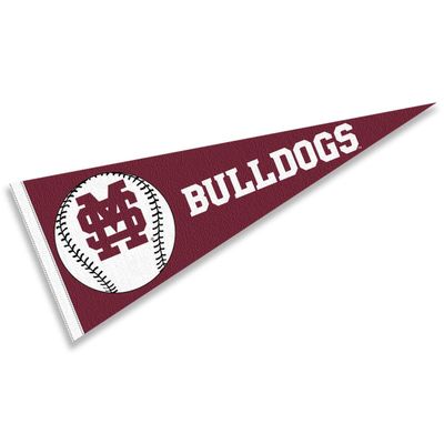 Mississippi State Bulldogs Baseball Full Size Felt Pennant