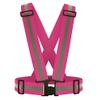 AYKRM Reflective Vest with Hi Vis Bands, Fully Adjustable & Multi-Purpose: Running, Cycling, Motorcycle Safety, Dog Walking - High Visibility (Pink, S-XL) view 1