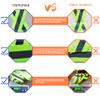 AYKRM Reflective Vest with Hi Vis Bands, Fully Adjustable & Multi-Purpose: Running, Cycling, Motorcycle Safety, Dog Walking - High Visibility (Pink, S-XL) view 2