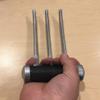 All Foam Wolverine X-Men LARP Foam Claws A Pair - 2 Claws Intended for Costumes, Cosplay, and Props (Silver) view 4