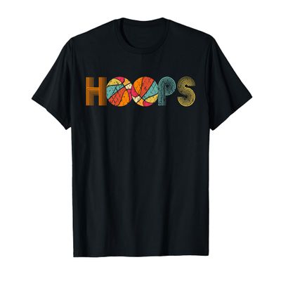 Retro Vintage Basketball Hoops T-Shirt Men, Woman & Kids T-Shirt Small