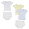 Infant Boys T-Shirts and Training Pants - Large White/Blue view 1
