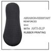 OMGear Water Socks Neoprene Socks Beach Booties Shoes 3mm Glued Blind Stitched Anti-Slip Wetsuit Boots Fin Swim Socks for Water Sports Outdoor Activities Home Slippers (3mm high Cut/black2, XL) view 3