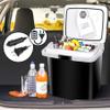 ZenStyle Portable Car Cooler and Warmer Electric Refrigerator Ice Chest Fridge With AC/DC Thermoelectric System suits Cars, Truck,Suv,Rv for Home Work Hotel Trip,Camping, Fishing, Picnic (26L) view 2