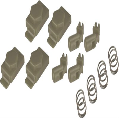 Evike Airsoft - Hexmag Airsoft HexID (4 x Hexgon Latch Covers / 4 x Components) (Color: Dark Earth)