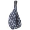 KAVU Original Rope Sling Pack with Adjustable Rope Shoulder Strap, Black Zig Zag view 4