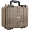 Eylar Hard Gun Case Water & Shock Proof With Foam TSA Approved 13.37 Inch 11.62 Inch 6 Inch (Tan) view 2