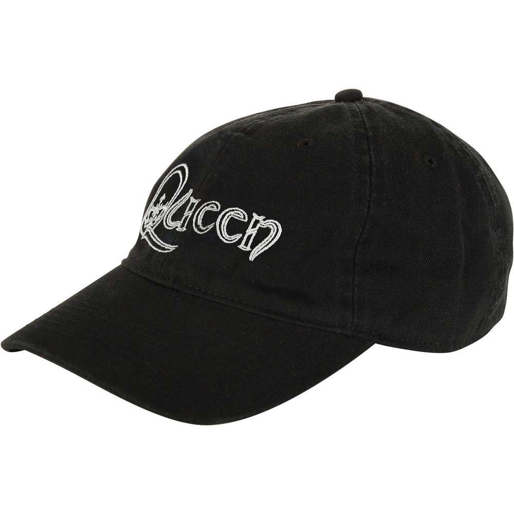 Bravado Queen Crown Logo Strapback Dad Hat Black