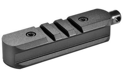WARNE 7953M Sling Swivel Accessory Rail Adaptor, Pic Rail Interface, Mount Bipods and Accessories, Fits Front Swivel Stud, Black