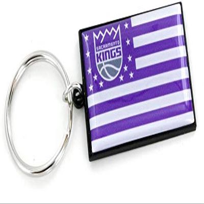 Aminco NBA Sacramento Kings Americana Flag Keychain