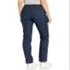 Amazon Essentials Women's Mid Rise Slim Straight Jean, Dark Wash, 8 Short view 2