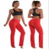BUBBLELIME 29"/31"/33"/35" 4 Styles Women's Slim Fit Yoga Pants Tummy Control - Slim Fit_Scarlet S_29" Inseam view 2