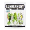 LUNKERHUNT Bass Fishing Lures Kit (3-Pack) - 2 Prop Fish Lures and 1 Prop Frog Lure | Weedless Hooks Hollow Realistic Body, Small Frog Lures & Fishing Lures for bass Fishing Whopper plopper view 1