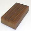 DisplayGifts Challenge Coin Display Stand Wooden Holder Rack Case Holds 12 Military Coins (Walnut Finish) view 3