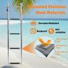 4-Step Stainless Steel Sliding Dive Ladder - Telescoping Ladder for Pontoon Boat, 900 lb Capacity view 3