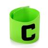 Onwon 6 Pieces Elastic Soccer Captain Armband Adjustable Football Basketball Player Bands for Adult Youth (Green) view 2