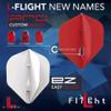 LSTYLE L1 Standard Dart Flights  EZ  Neon Orange  1 Set  Pre-Molded view 4