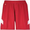 Holloway Dual-Side Single Ply Shorts (XX-Large, Scarlet/White) view 4