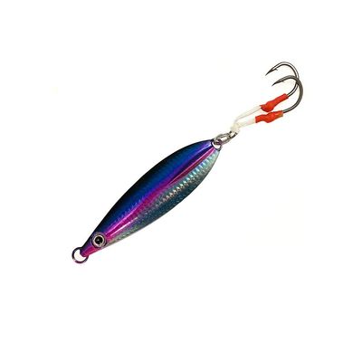 Fat Falling Knife Jigs 350g,3 Pcs Black Anchovy for Deep Sea Vertical Jigging, Realistic Anchovy Finish with Assist Hooks, Ideal for Tuna, Grouper & Amberjack