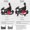 MTB Road HB-100 MTB Road Line Pulling Hydraulic Disc Brake Calipers Front & Rear Mountain Bike Disc Brake E-Bike Disc Brake (1 Pair Black) view 2