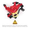 MTB Road HB-100 MTB Road Line Pulling Hydraulic Disc Brake Calipers Front & Rear Mountain Bike Disc Brake E-Bike Disc Brake (1 Pair Black) view 4