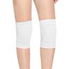 Kids Volleyball Kneepad Soft with Sponge 1 Pair, Knee Sleeve for Adult Youth Pole Dance Cycling Soccer Roller Skating-Elbow Support Work Gym Yoga Golf Leg Protector Auto Mechanic-Black(White, M) view 1