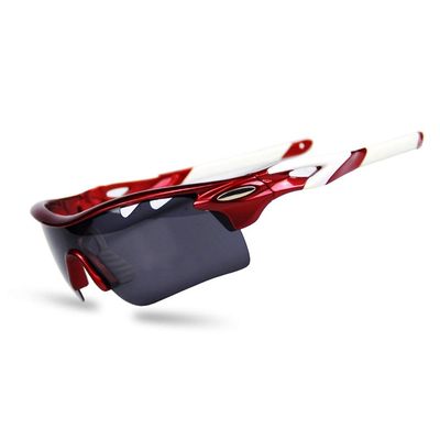 Outdoors Sunglasses Sports Sunglasses Protection Cycling Glasses with 4 Interchangeable Lenses Polarized UV400 and Myopia Sunglasses Sheet Sand for Cycling, Baseball,Fishing, Ski Running,Golf