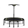 JOKABUN Gym Special Trampoline Structure Super Stable Octagonal Fitness Trampoline 48 inch Elastic Rope Mute Bounce Bed with armrests Four Gear Adjustment (Fluorescent Green) view 1