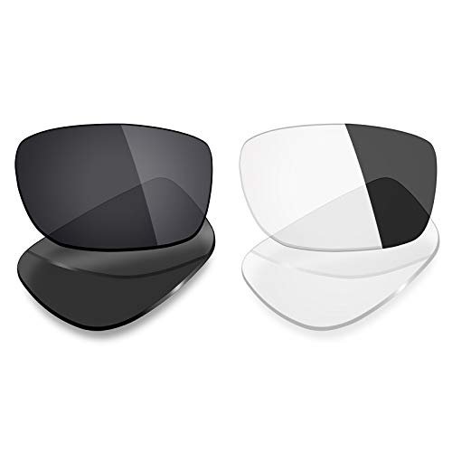 Mryok 2 Pair Polarized Replacement Lenses for Oakley Splinter Sunglass - Options