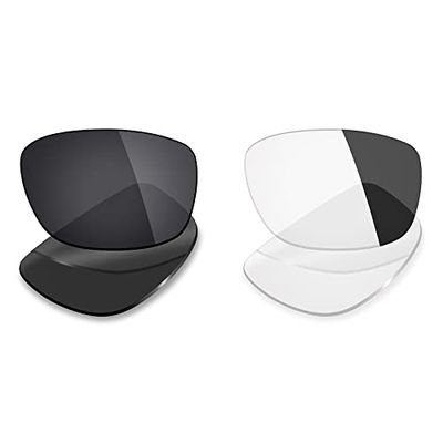 Mryok 2 Pair Polarized Replacement Lenses for Oakley Ten X Sunglass - Options