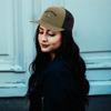 Custom Richardson Trucker Hat Canadian Goose Embroidery Design Polyester Mesh Baseball Cap Snaps Heather Gray/Black Personalized Text Here view 3