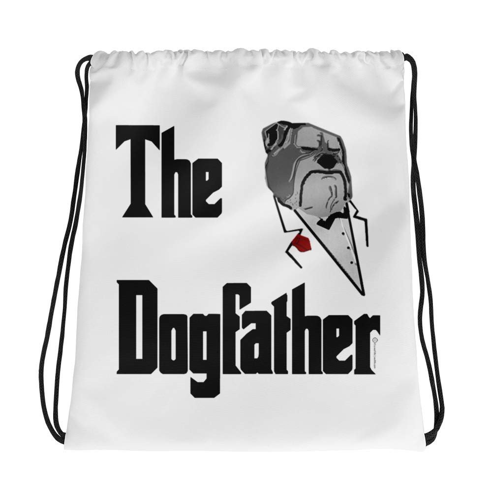 Dogfather Drawstring bag
