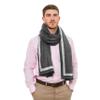 Scarf for Men Fall Winter Cashmere Touch Man Soft Elegant Classic Scarves (TA01-1) view 3