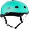 S1 Lifer Helmet for Skateboarding, BMX, and Roller Skating - EPS Fusion Foam, CPSC & ASTM Certified - Lagoon Gloss Small (21") view 1