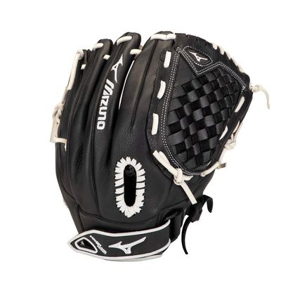 Mizuno GPSL1200F3 Prospect Select Fastpitch Softball Glove 12", Right Hand Throw, BLACK