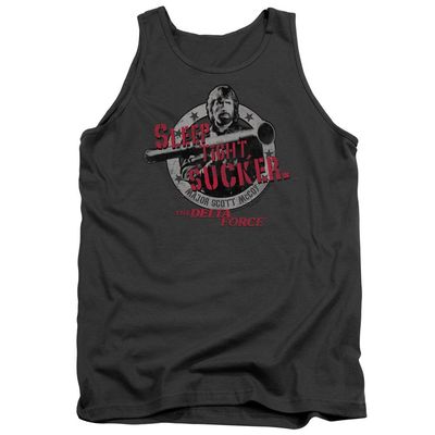 MGM Delta Force/Sleep Tight Unisex Adult Tank Top for Men and Women, 2X-Large Charcoal