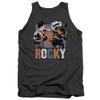 Rocky Rocky Pow Unisex Adult Tank Top for Men and Women, 2X-Large Charcoal view 1