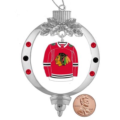 NHL Jersey Ornament (Chicago Red)