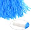 baotongle 12 pcs Cheerleading Pom Poms Hand Flowers Cheerleader Pompoms Sports Dance Cheer Plastic Pom Pom for Sports Team Spirit Cheering Ball Dance Fancy Dress Night Party (Blue, 20Gram) view 4