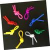 LIOOBO 20pcs Tennis Racquet Vibration Dampener Silicone Racket Absorbers Strings for Tennis Players (Random Color) view 2