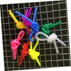 LIOOBO 20pcs Tennis Racquet Vibration Dampener Silicone Racket Absorbers Strings for Tennis Players (Random Color) view 4